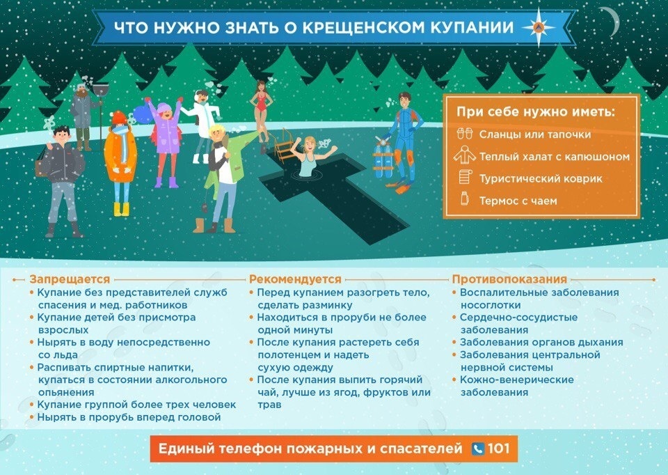 крещенское купание
